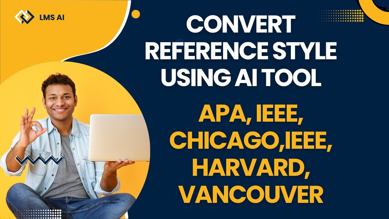 Convert Reference Formats Instantly Using AI | One-Click Reference Style Converter for Research Papers
