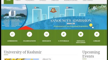 How to pay Kashmir University fee UG. 5th 6th Semester.