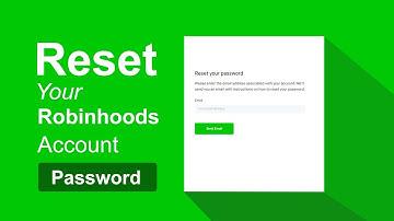 How To Change Robinhood Account Password? Reset Robinhood Account Password