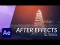 Create a CHRISTMAS TREE in After Effects with Particular