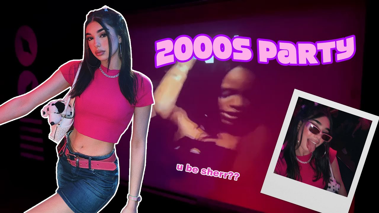 i threw a 2000s party!