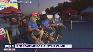 FOX 5 Zip Trip National Harbor Finale: 9/11 Stair Memorial Stair Climb