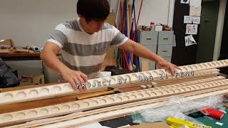 Year 3 Sem 2 Interactive Spaces final Project" Light & Darkness ver. Analog Net Worth