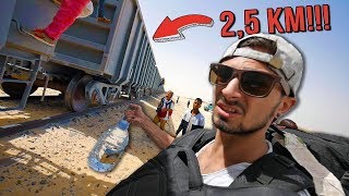 Sneaking Into The Longest Train in The World!