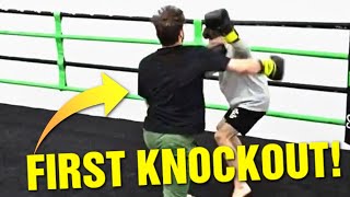 Adin Ross's FIRST KNOCKOUT EVER!