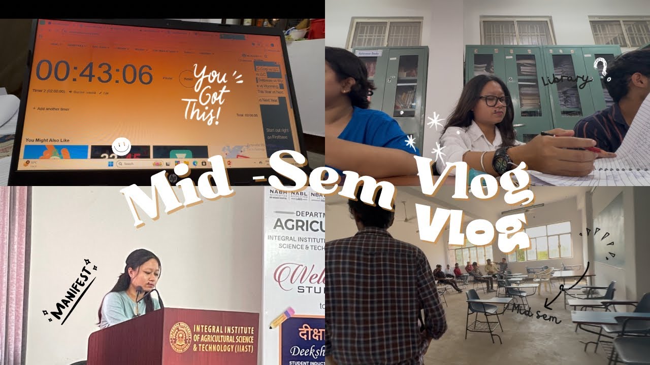 MID SEM vlog as an Agri Sc student 👩‍🌾🌾🔬 - YouTube