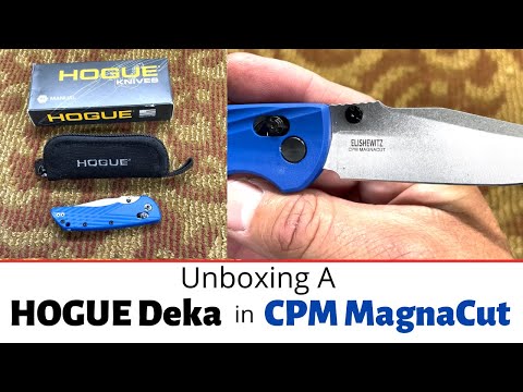 Hogue Deka Knife in CPM Magnacut Unboxing Video At The 509