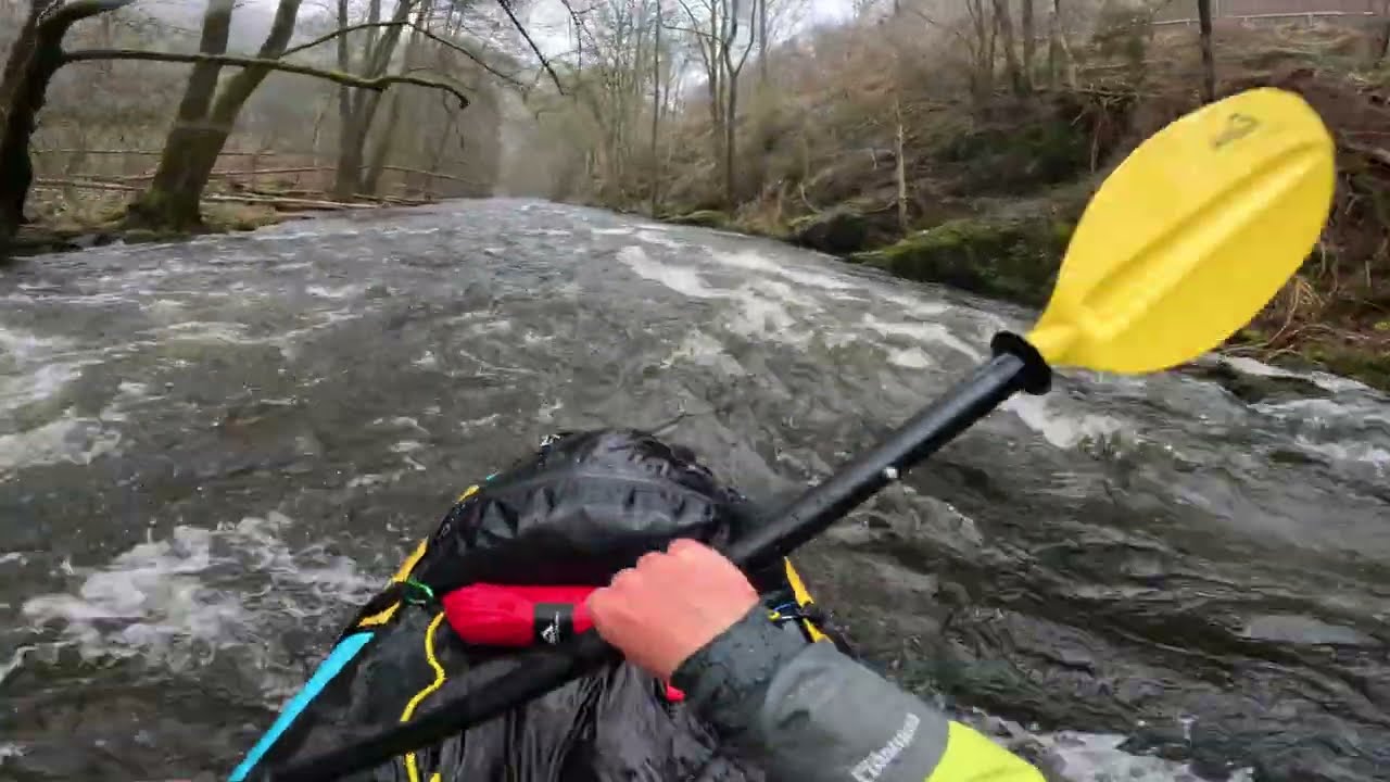 Germany 2026-02-14: Packrafting Obere Rur 2/2 (Grünental - Einruhr)