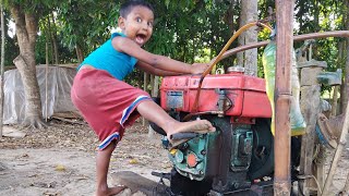 song village boy beginner water pump machine Mr beat to bakia versus hafizur.