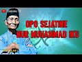 Opo sejatine nur muhammad  ngaji kejawen mbah tajab