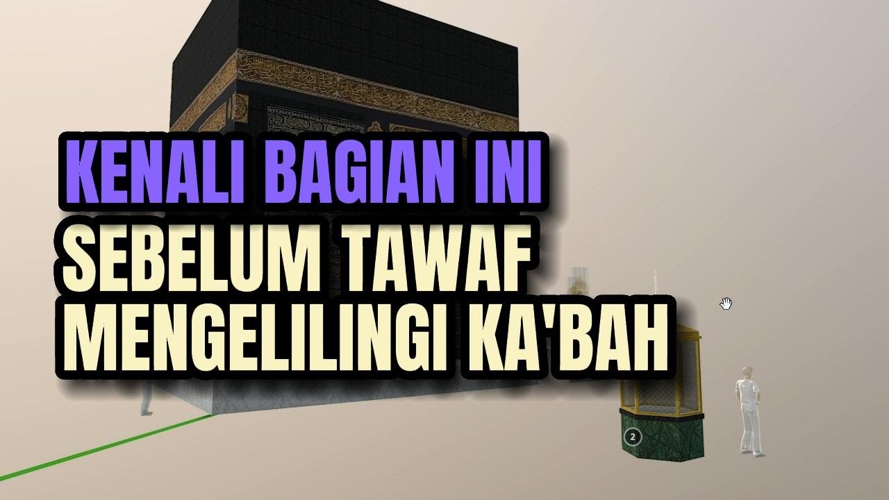 KENALI BAGIAN INI SEBELUM TAWAF MENGELILINGI KA'BAH - 