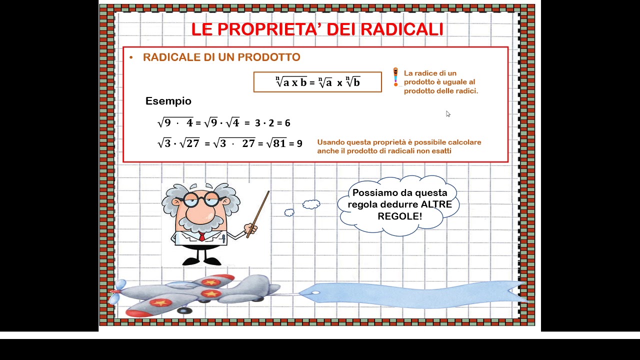 ESTRAZIONE DI RADICE E PROPRIETA' DEI RADICALI YouTube ESTRAZIONE DI RADICE E PROPRIETA' DEI RADICALI YouTube