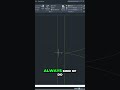 Master AutoCAD: Create Door Blocks in Seconds! #shorts