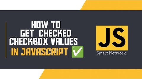 How to get checked checkbox  values in JavaScript ✅How will you get input value from checkbox 👆