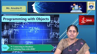 Connecting to Database, Updating Data with JDBC by Ms. Anusha R