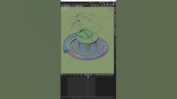 Some behind the scenes of this project.  #b3d #blendertutorial #blender #blender3d