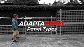 Adaptapanel Panel Types | SafeSmart