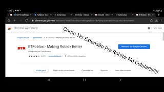 Como Ter Extensão Do Roblox No Celular