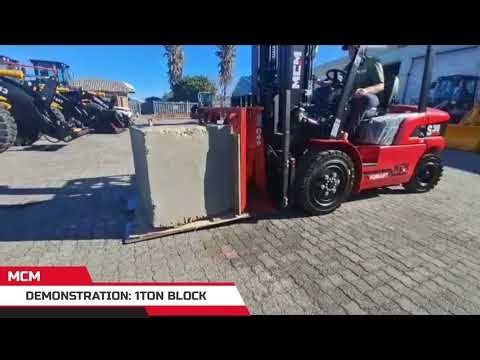 See The Push Pull Forklift Attachment In Action - MCM Southern Africa