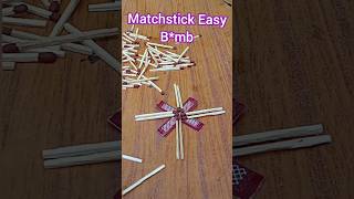 Matchsticks Easy B*Mb #Ramcharan110 #Experiment #Shorts