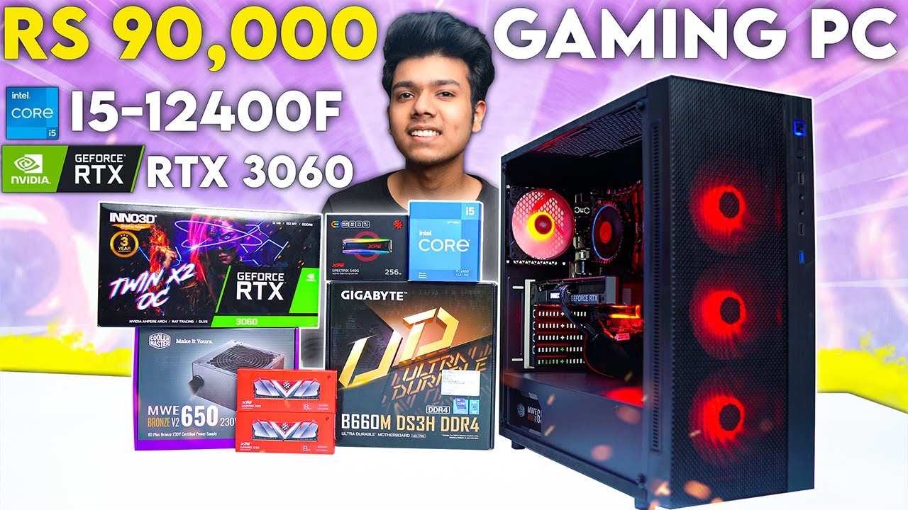 Rs 90000 RTX 3060 Gaming Streaming PC Build Intel I5 12400F RTX rs-90000-rtx-3060-gaming-streaming-pc-build-intel-i5-12400f-rtx