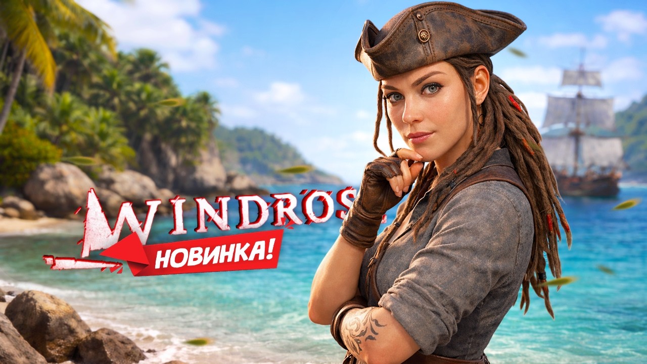 НОВИНКА! Windrose Demo - Пиратское выживание