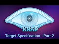 Nmap - Target Specification | Part -2 | Tamil Tutorials