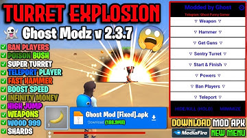 SUPER TURRET EXPLOSION 💥 - Rocket Royale Ghost Modz 2.3.7🔥 - Android Gameplay with GhostFunnyGamer 👻