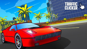 Traffic Clicker : Blocky Car Crash 3D Android Gameplay ᴴᴰ