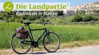 Online-Reisevorstellung 2022 - Landpartie Radreisen in Italien