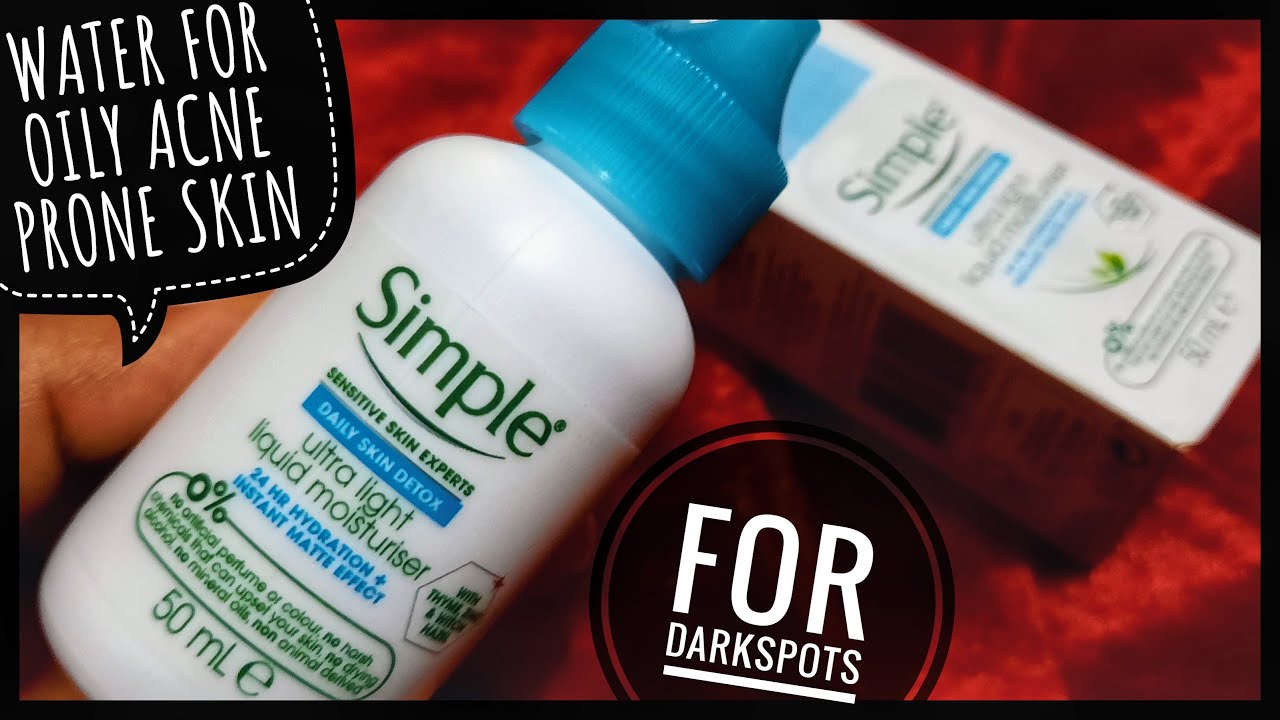 simple ultra light liquid moisturiser