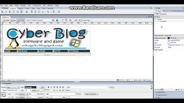 TUTORIAL CARA MEMBUAT MENU NAVIGASI DI DREAMWEAVER DENGAN CSS