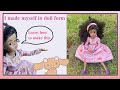 Barbie is quaking! My Sindy doll gets aesthetic clothes!  Peter Rabbit lolita doll dress tutorial