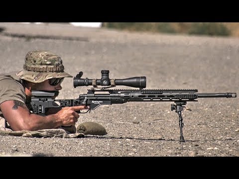 Video: Sniper rifle XM2010 Enhanced Sniper Rifle / M2010 ESR (USA)