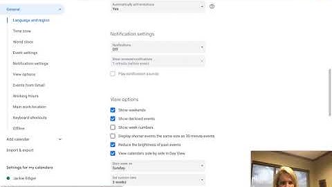 Customize your Google Calendar View