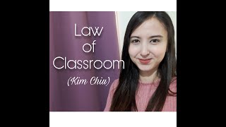 Law of Classroom (acapella cover) / Kim chiu