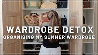 ORGANISE AND CLEAR OUT MY WARDROBE | PetiteElliee