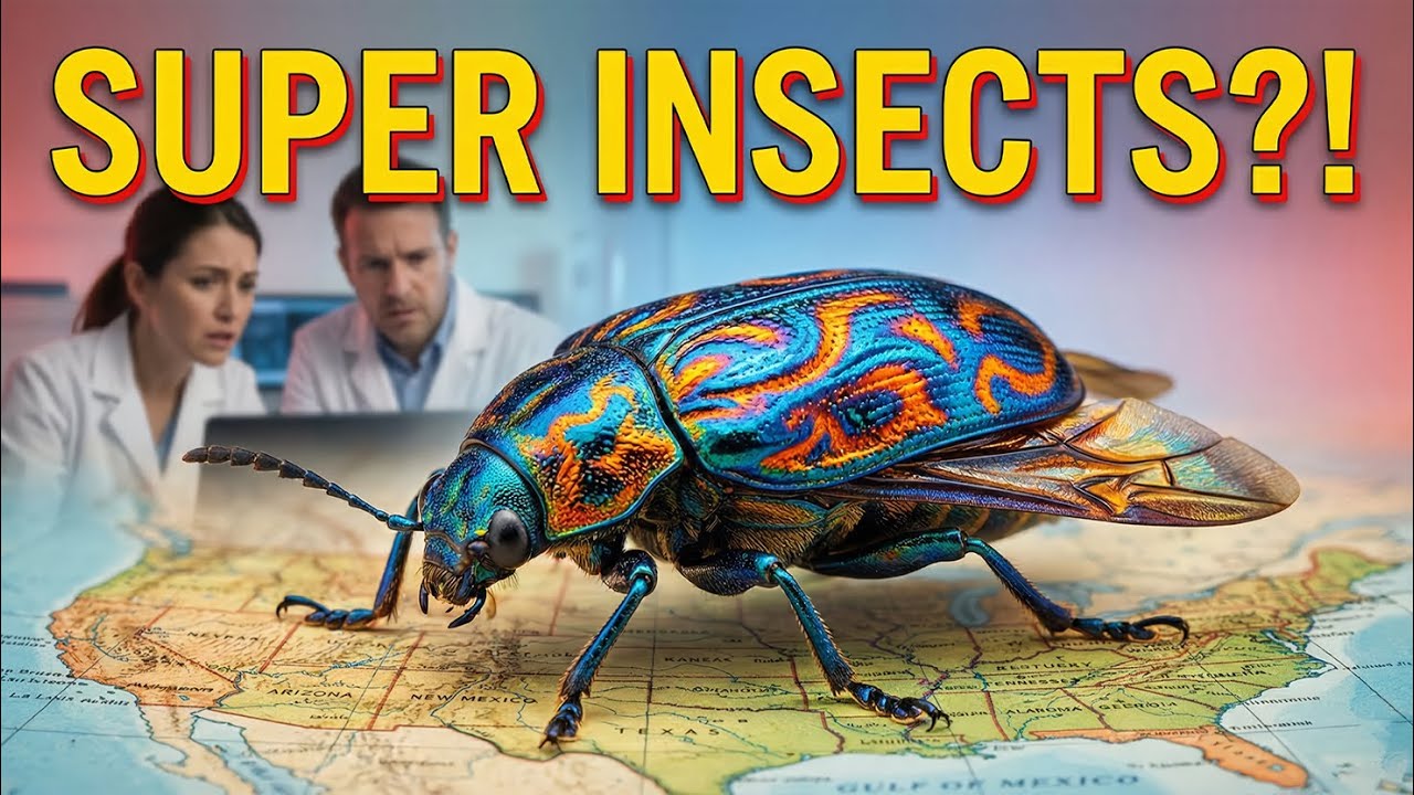 The New Super Insects Taking Over America: Scientists Are Shocked - YouTube