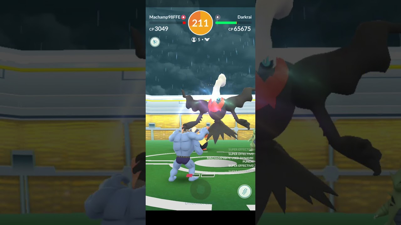 Darkrai Dark Pulse Quint (Rainy weather)