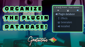 Organize FL Studio Plugin database