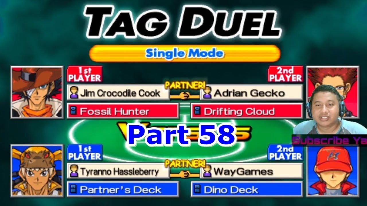 Tag Team Vs Jim Crocodile Cook & Adrian Gecko YuGiOh