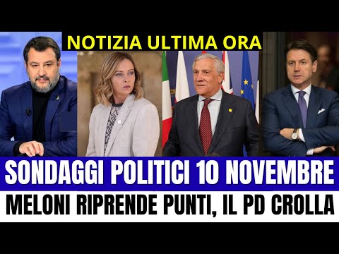 Video SONDAGGI POLITICI di oggi RIBALTONE CLAMOROSO, prende forza il CENTRO SINISTRA, SORPASSO SCHLEIN?