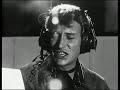 Johnny hallyday  les larmes de belinda en studio 1975