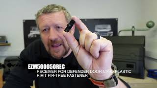 EZM500050REC - RECEIVER FOR DEFENDER DOOR CARD PLASTIC RIVIT FIR-TREE FASTENER