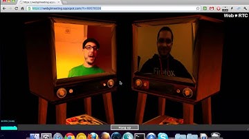 WebGL Meeting: a video conference with three.js and WebRTC