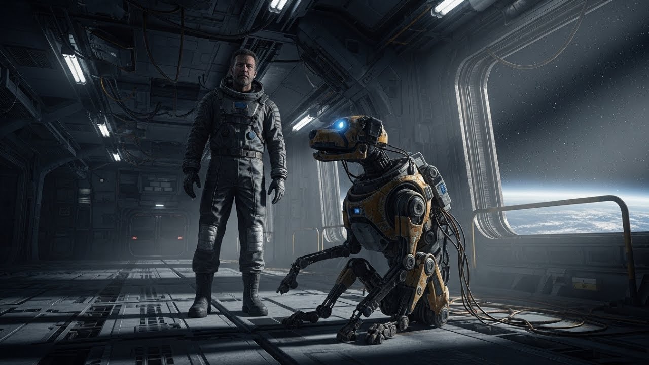 MANN ERBT EINE VERLASSENE RAUMSTATION UND EINEN ROBOTERHUND – DANN KOMMT EIN GEHEIMNIS