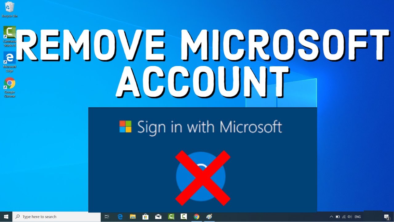 New Update How to Delete Your Microsoft Account on Windows 10 | How to Remove Microsoft Account