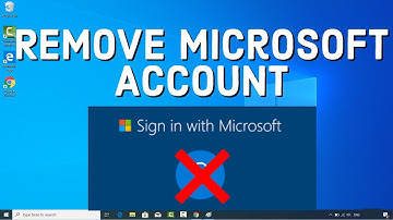 Hoe u uw Microsoft-account op Windows 10 verwijdert | Hoe u uw Microsoft-account verwijdert
