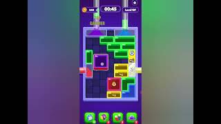 Sand blocks drop puzzle level 137 gameplay walkthrough solution