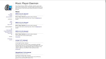 w3m browser and the music player daemon